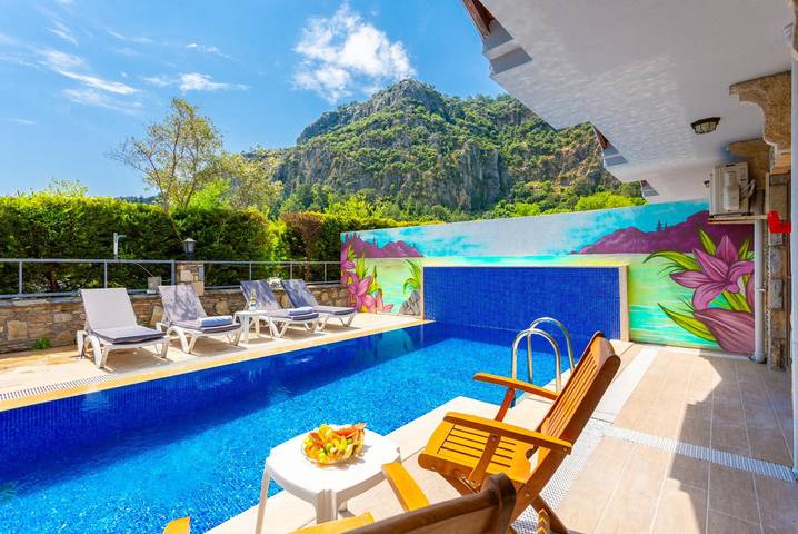 Villa pour 4 personnes avec terrasse in Ortaca, Égée turque