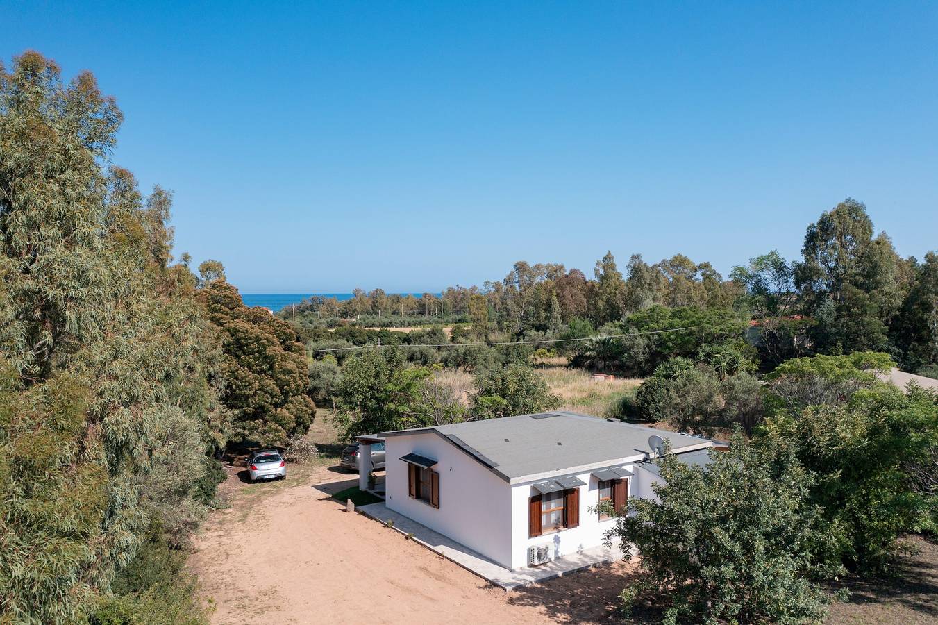Maison de vacances 'Foxi Lioni' avec terrasse privée, jardin privé et climatisation in Foxi Lioni, Tertenia