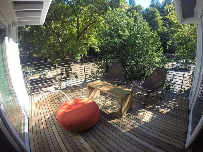 Barn for 14 people, with hot tub and yard in Russian River