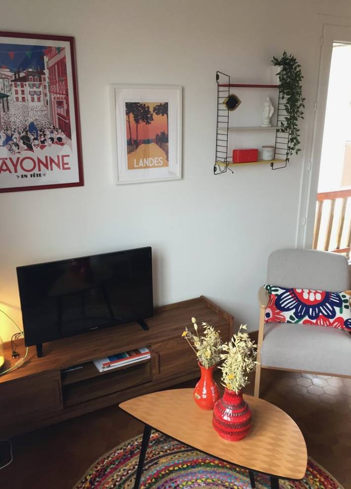 Gîte pour 5 personnes, avec balcon et jardin dans Plage centrale (Vieux-Boucau-les-Bains) - 4