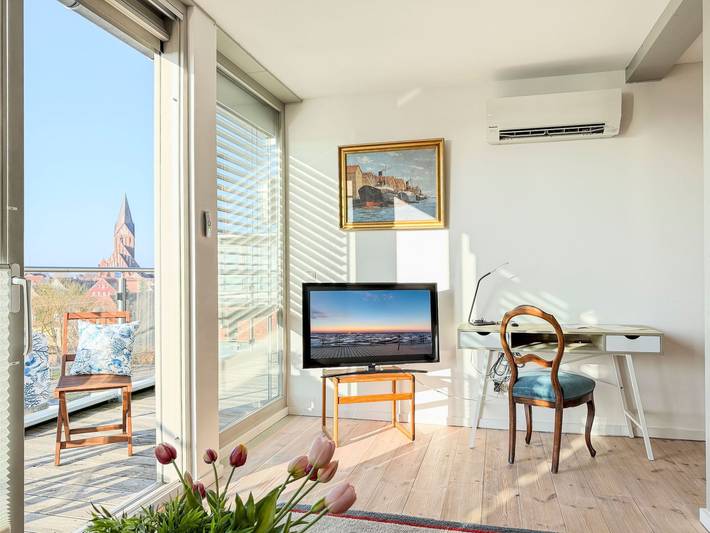 Ferienwohnung für 3 Personen, mit Ausblick und Balkon, kinderfreundlich in Barth - 3