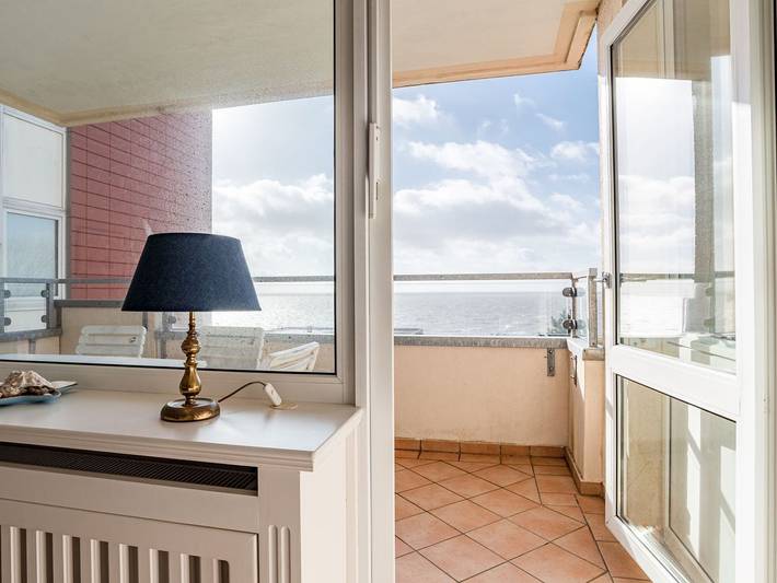 Ganze Ferienwohnung, Haus Uthlande Wohnung 25 - "Entspannung und Meerblick: Ihre Traumferienwohnung auf Föhr!" in Raucherstrand, Wyk auf Föhr