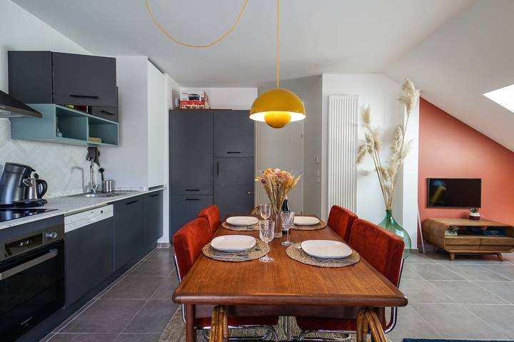 Location de vacances pour 4 personnes, avec Balcon à Doussard