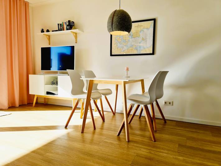 Ferienwohnung für 2 Personen, mit Ausblick und Balkon sowie Garten in Bastorf - 4