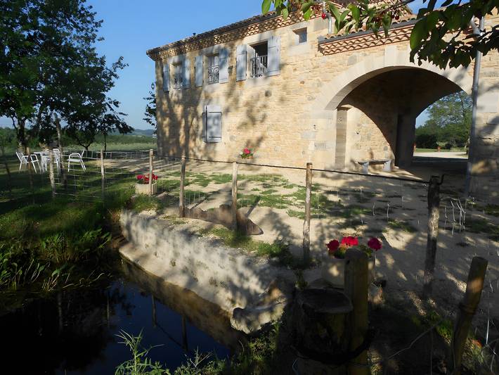 Holiday rental for 4 people, with garden and lake view, with pets in Lot-et-Garonne
