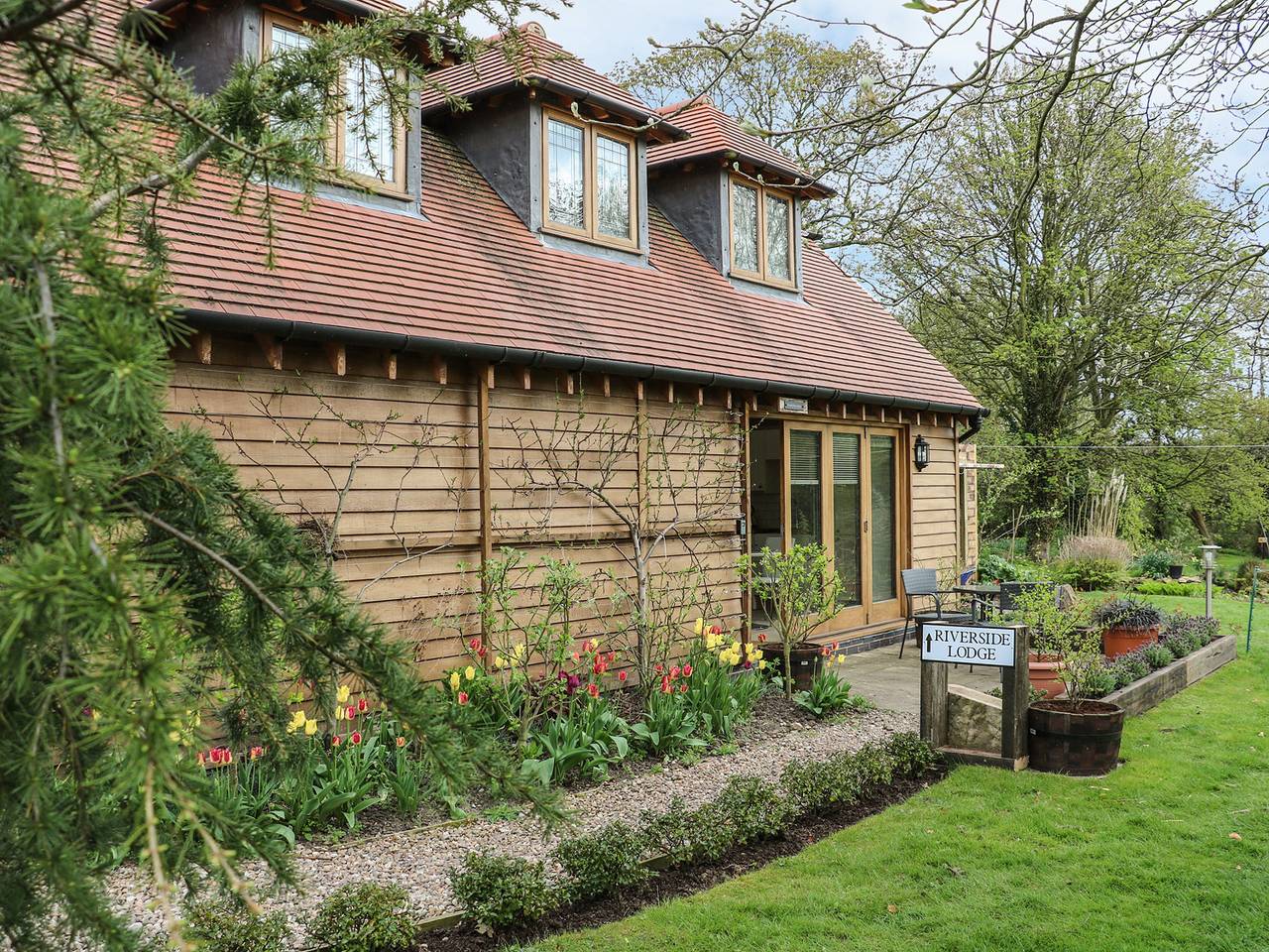 Riverside Lodge in Sherwood Forest, Nottinghamshire