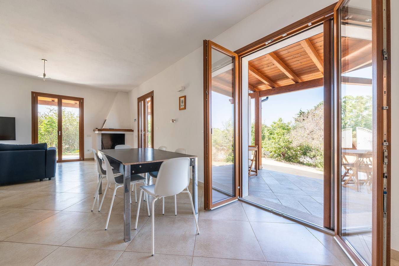 Villa 'Casa Atzori' mit privater Terrasse, privatem Garten und Klimaanlage in Is Peis, Carbonia-Iglesias Provinz