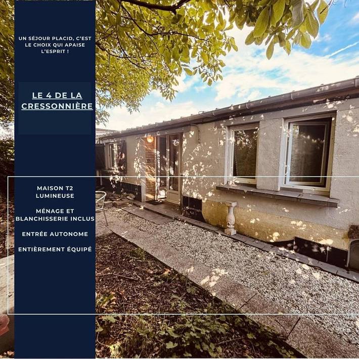Gîte pour 2 personnes, avec Jardin à Agny