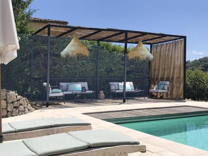 Maison d’hôte pour 2 personnes, avec vue ainsi que piscine et jardin à Saint-Paul-de-Vence - 4