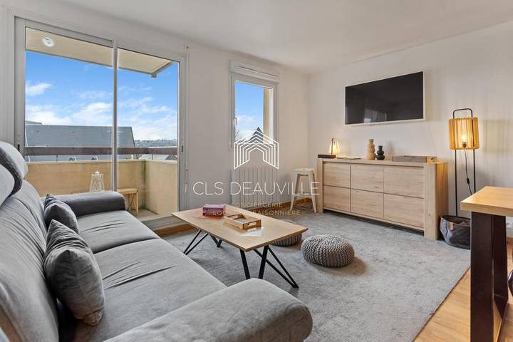 Gîte pour 4 personnes, avec piscine ainsi que jardin et vue à Touques - 2