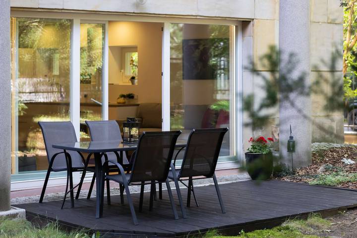 Entire apartment, Two-level Apartment for 8 Persons | Parking and Terrace in Warsaw Śródmieście, Warsaw