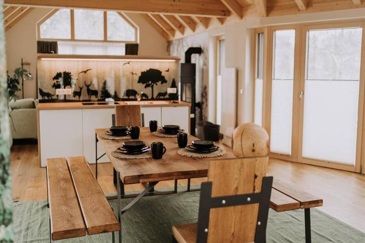 Chalet für 4 Personen, mit Sauna und Seeblick sowie Garten und Ausblick, mit Haustier im Bayerischer Wald - 3