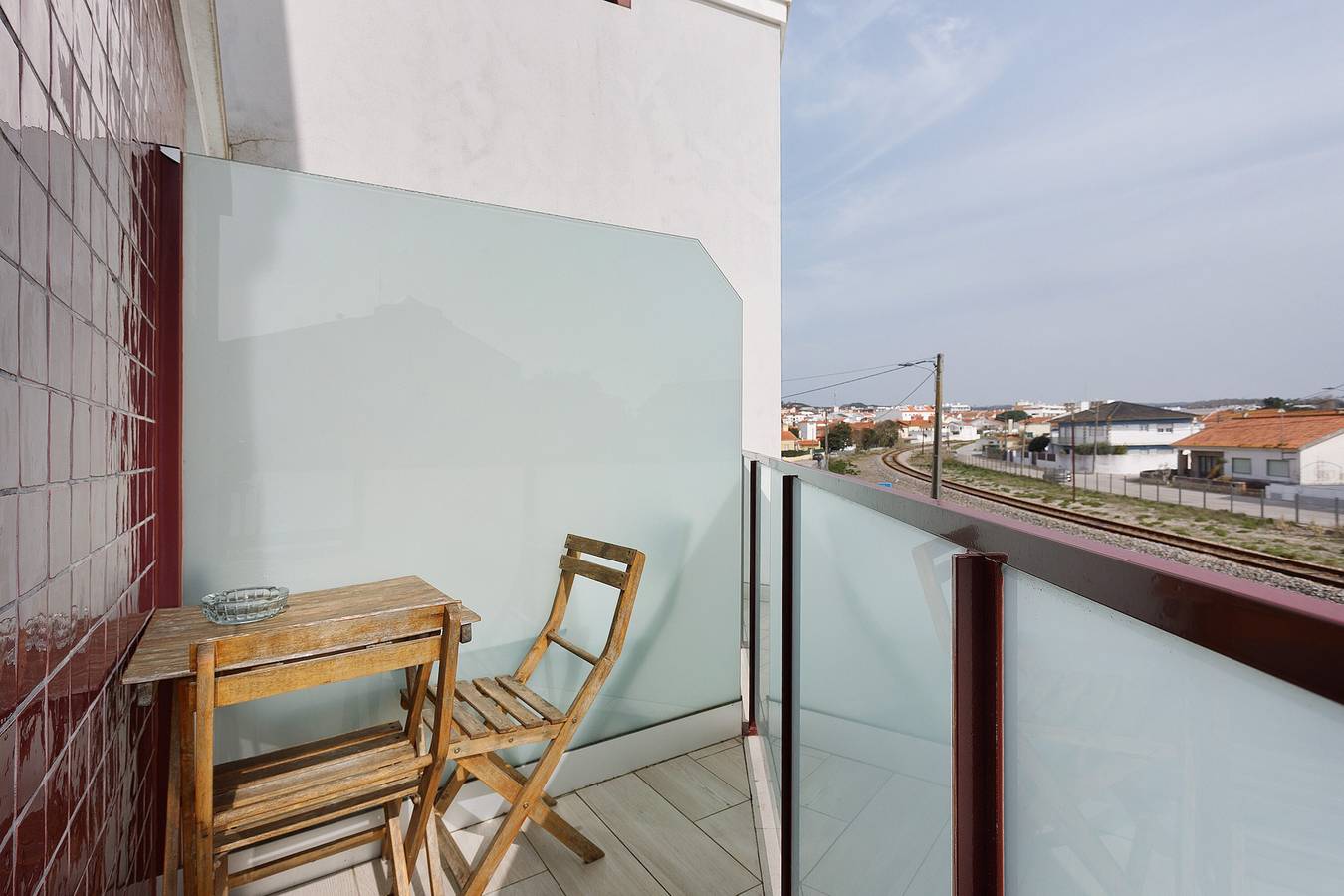 Ganze Wohnung, Apartment 'Casa Dos Terraços T3 1º' mit Balkon, Wlan und Klimaanlage in Praia de São Martinho do Porto, São Martinho do Porto