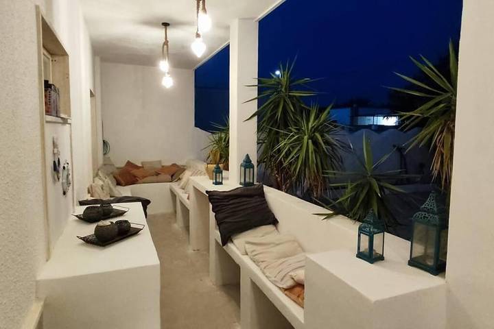 Casa vacanza per 6 persone, con Terrazza e Giardino nonché Panorama a Torre Chianca
