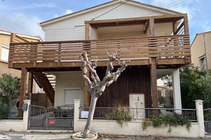 Chalet für 13 Personen, mit Balkon in Gruissan Plage