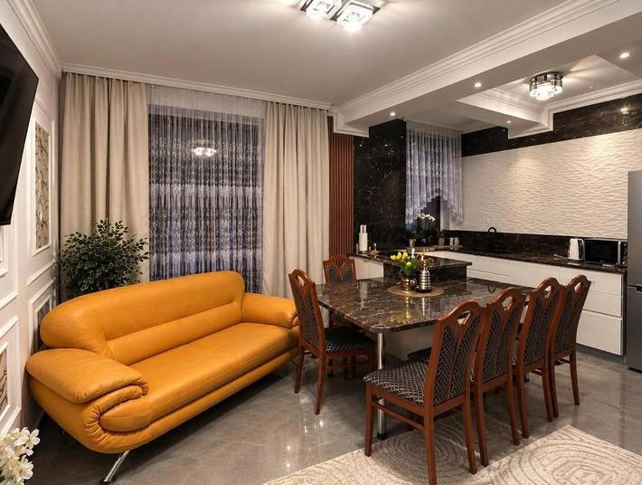 Ferienwohnung für 6 Personen, mit Terrasse und Garten sowie Ausblick in Adorf