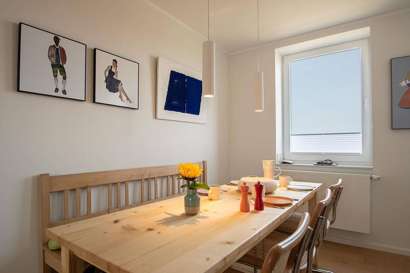 Modernes Ferienhaus Gröön Huus mit Balkon und Terrasse auf Juist in Juist