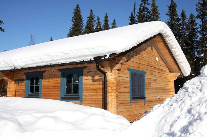 Chalet für 4 Personen, mit Terrasse und Sauna sowie Garten in Nordschweden