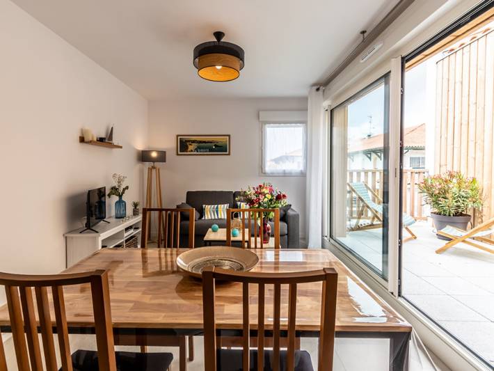 Appartement de vacances pour 4 personnes, avec Terrasse à Anglet