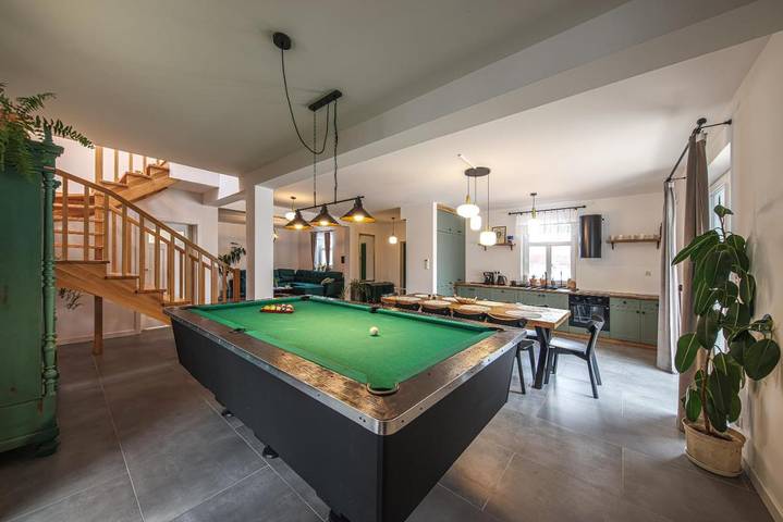 Ferienhaus für 12 Personen, mit Garten und Ausblick sowie Sauna und Terrasse, mit Haustier - 1