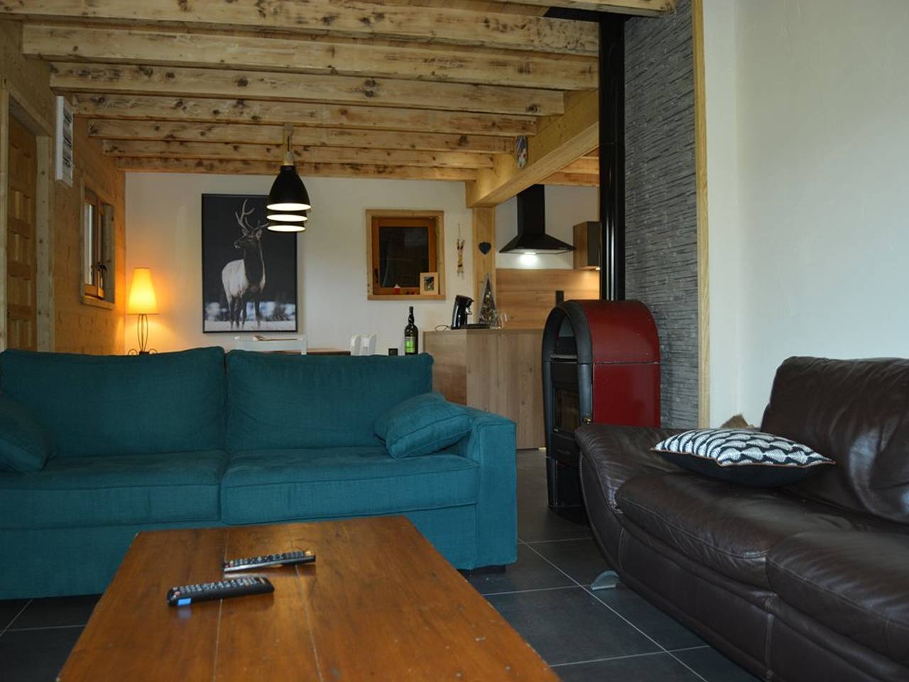 Gemütliches Chalet für 6 Personen mit moderner Ausstattung in Crest-Voland, nah am Skilift. in Crest-Voland, Albertville und Umgebung