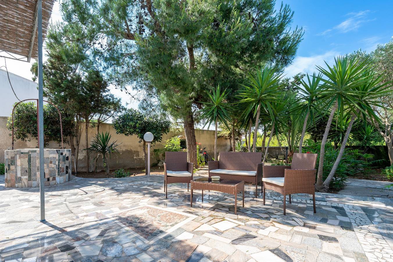 Ferienhaus 'Bonavista' mit Meerblick, Wlan und Klimaanlage in Porto Cesareo, Golf von Tarent