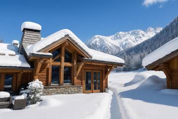 Chalet für 10 Personen, mit Terrasse und Sauna in Chamonix