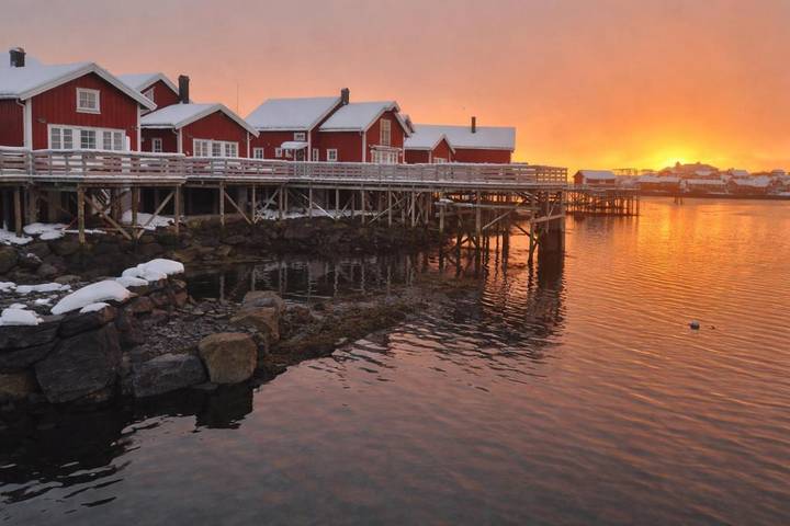 Chalet für 5 Personen, mit Terrasse auf den Lofoten - 2
