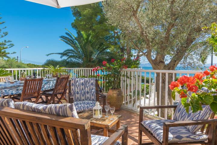 Bell-Punt - Ferienhaus mit Meerblick in Port d'Alcúdia. WiFi gratis in Alcanada, Alcúdia
