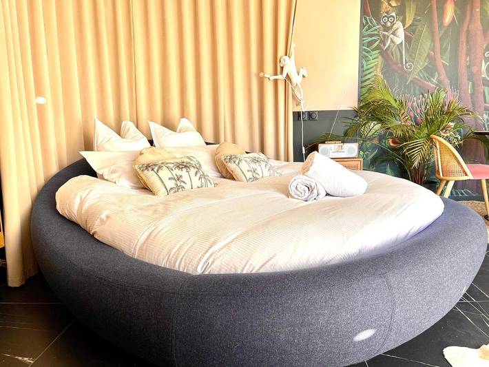 Gîte pour 6 personnes, avec vue et piscine ainsi que jardin et sauna à Coudoux - 4