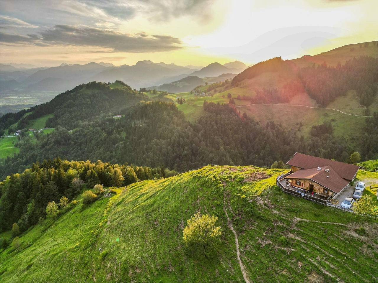 Entire holiday apartment, * Hütte für bis zu 10 Personen in Walchsee, Kaiser mountains