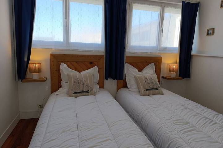 Gîte pour 6 personnes, avec terrasse ainsi que jardin et sauna dans Plage des Gougins - 2