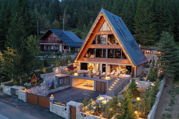 Ferienhaus für 10 Personen, mit Sauna und Whirlpool
