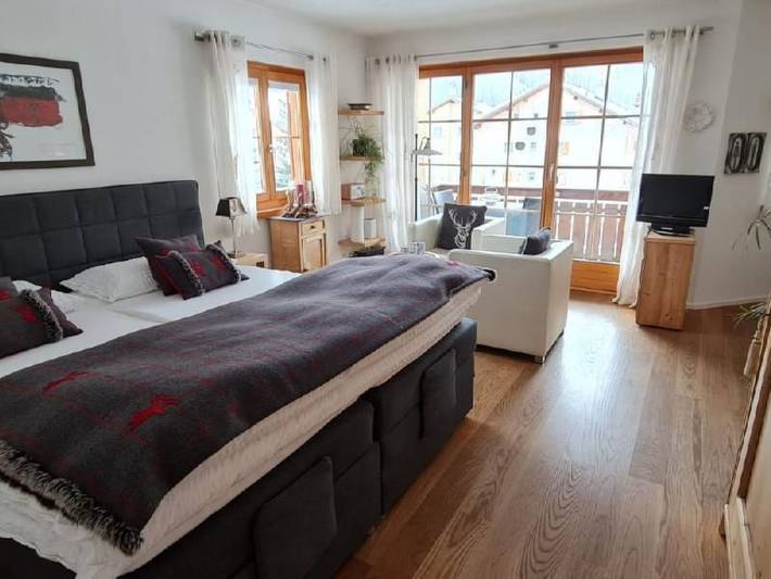 Ferienwohnung für 2 Personen, mit Garten und Balkon sowie Ausblick - 1