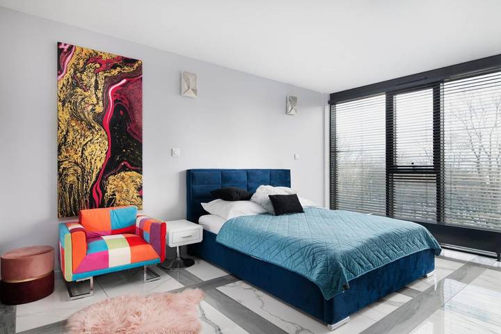 Apartament wakacyjny dla 2 osób, z sauna i widok, zwierzęta dozwolone w Lublin