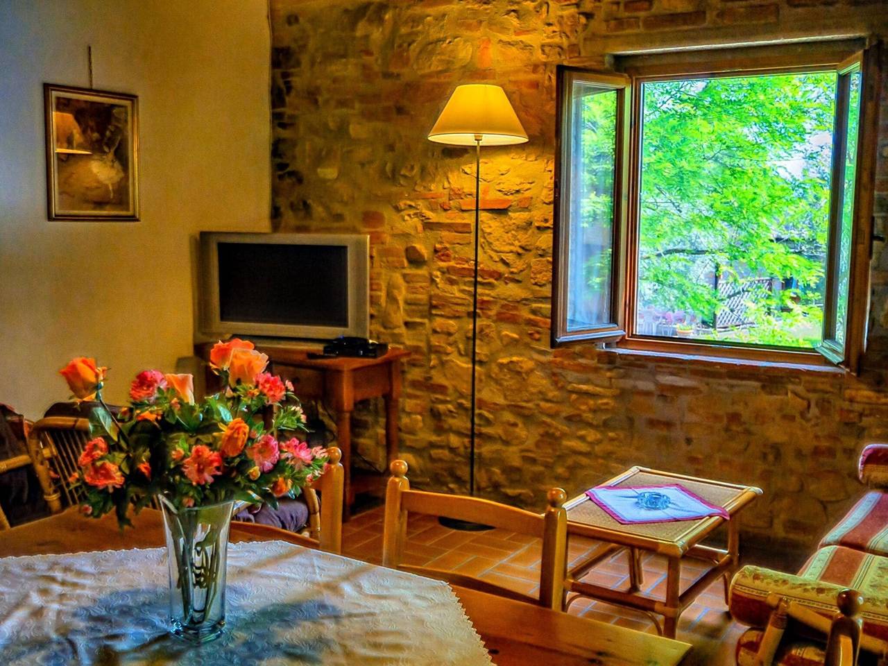 Ganze Wohnung, Wohnung in der Toskana mit Pool und Aussicht in Montaione, Florenz Provinz
