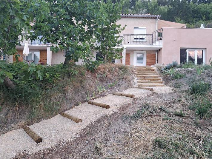 Gîte pour 2 personnes, avec jardin ainsi que vue et terrasse à Buis-les-Baronnies - 4