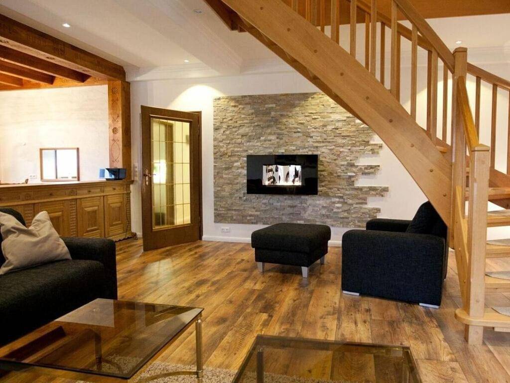 Habel Modern retreat in Steenodde, Nebel