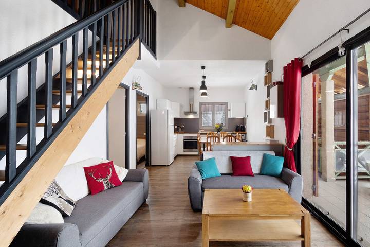 Chalet pour 10 personnes, avec jardin, adapté aux familles dans les Pyrénées - 4