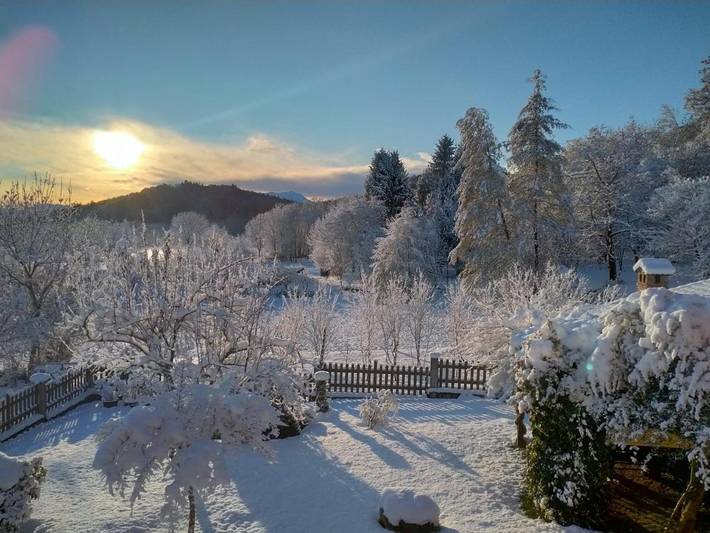 Gîte pour 5 personnes, avec vue et jardin à Caraglio