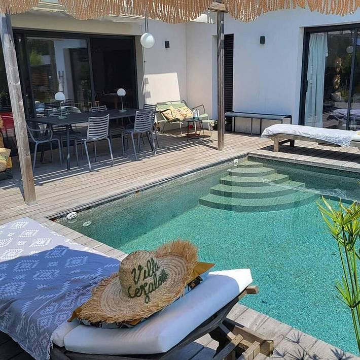 Gîte pour 6 personnes, avec jardin ainsi que terrasse et piscine à Capbreton - 2