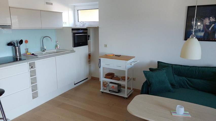 Ferienwohnung für 2 Personen, mit Balkon und Seeblick sowie Ausblick in Weißenstadt - 4