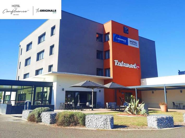 Hôtel pour 2 personnes, avec terrasse, animaux acceptés à Damazan