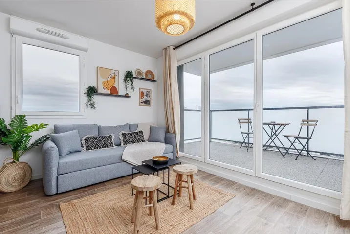 Appartement de vacances pour 3 personnes, avec vue et balcon - 1