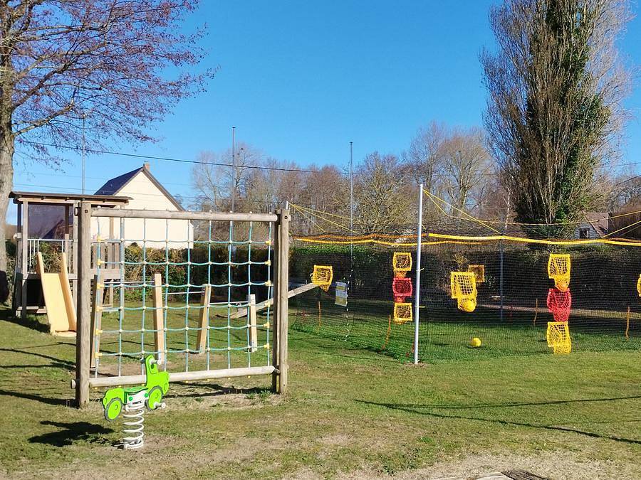 Camping Sites et Paysages - Camping de la Baie - Stacaravan 2 personen - Privilège 1 slaapkamer - Onoverdekt terras - 21 m2, foto 13