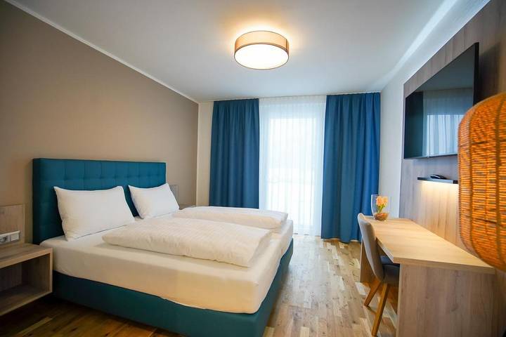 B&B für 2 Personen, mit Terrasse und Garten sowie Ausblick in Villach