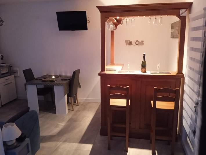 Gîte pour 2 personnes, avec Terrasse dans Huppy