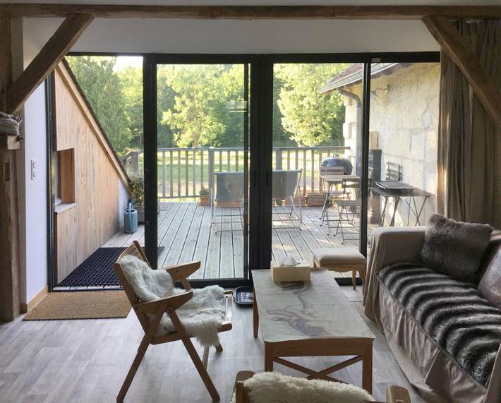 Maison de campagne pour 3 personnes, avec vue sur le lac ainsi que vue et jardin à Faverolles-sur-Cher - 2