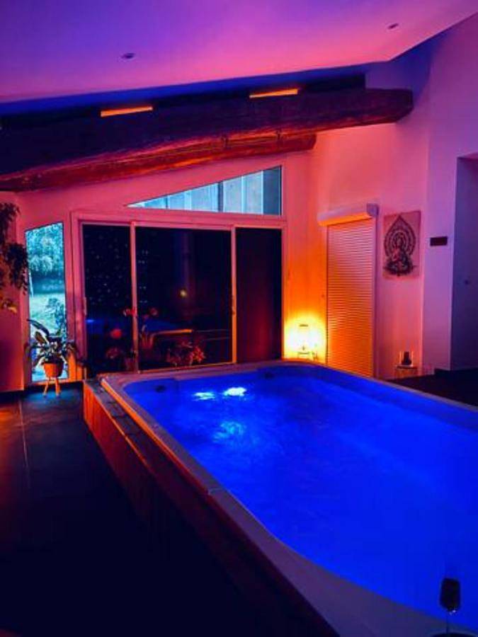 Location de vacances pour 2 personnes, avec Jacuzzi et Terrasse ainsi que Jardin et Piscine à Saint-Georges-d'Espéranche - 4