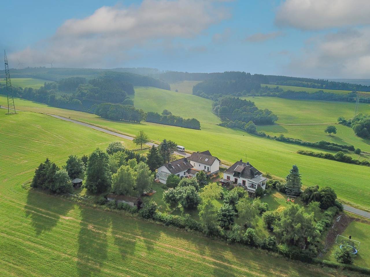 Haus mit großem Garten und Kindereinrichtungen in Kerschenbach, Naturpark Hohes Venn-Eifel